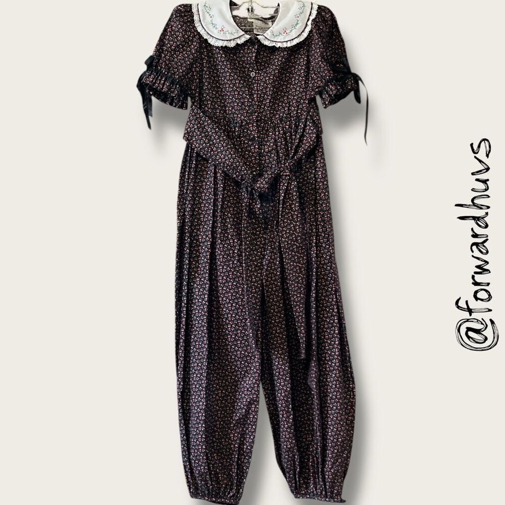 Strasburg Lace Heirloom Collection Handmade Romper Size 7